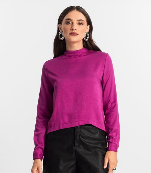 Blusa Feminina Manga Longa Endless Roxo