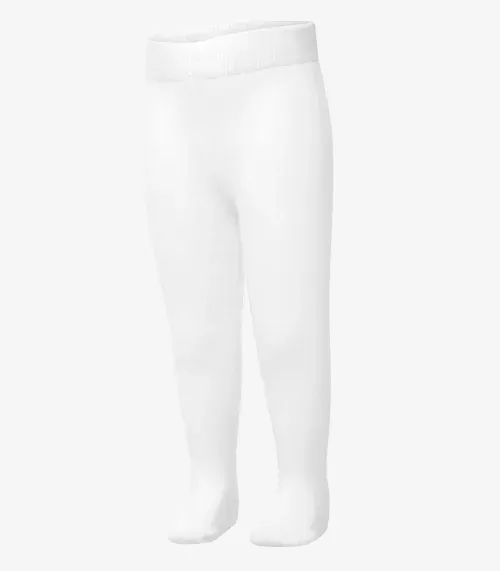 Meia Calça Infantil Lisa Trick Nick Branco