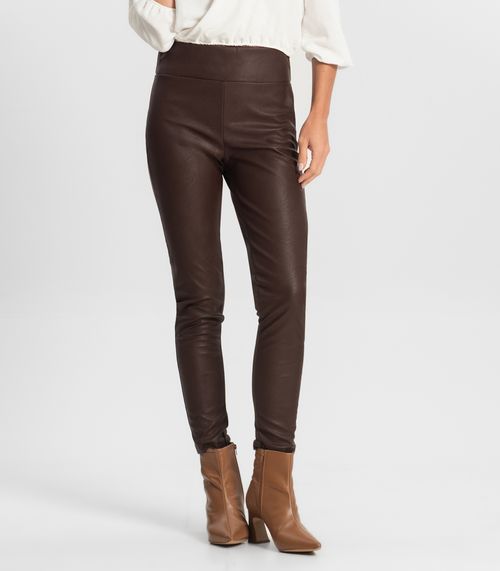 Calça Legging Feminina Rovitex Marrom