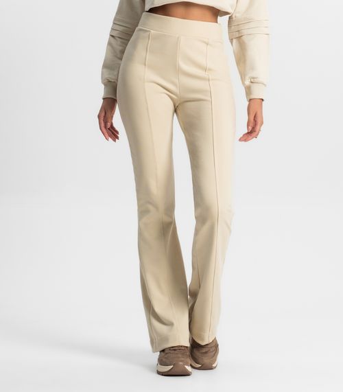 Calça Feminina  Boot Cut Rovitex Bege