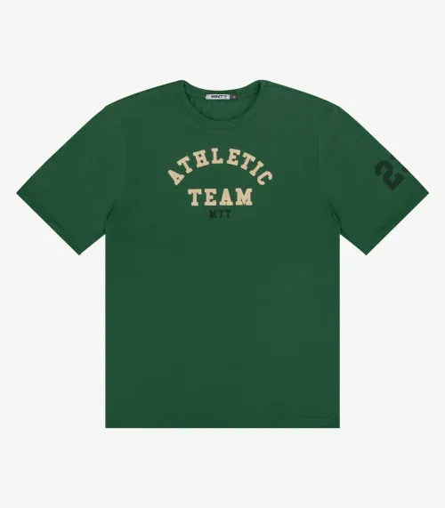 Camiseta Juvenil Masculina Em Meia Malha Minty Verde