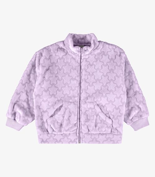Jaqueta Infantil Pelinho Rovi Kids Roxo