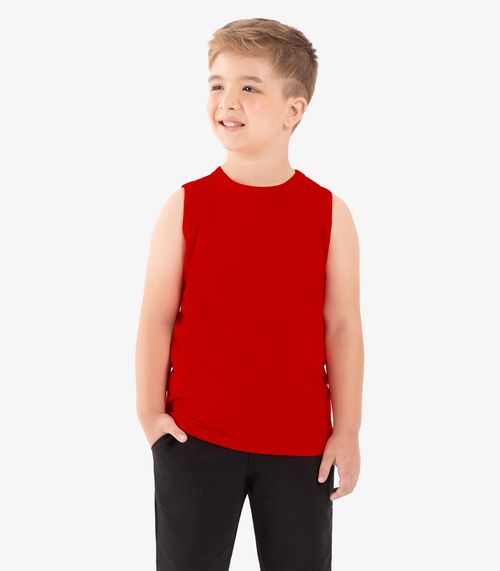 Regata Básica Infantil Masculina Rovi Kids Laranja