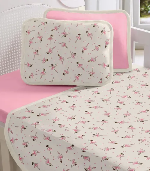 Fronha Avulsa Baby Estampada Vivaldi Rosa