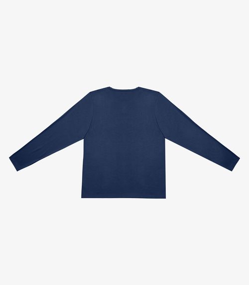 Blusa Térmica Masculina Proteção UV Select Azul