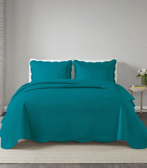 Jogo De Colcha Milao Solteiro Corttex Verde