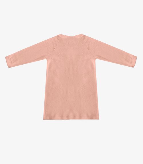 Vestido Infantil Manga Longa Select Rosa