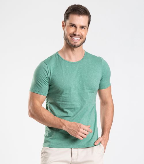 Camiseta Masculina em Meia Malha Botonê Select Verde
