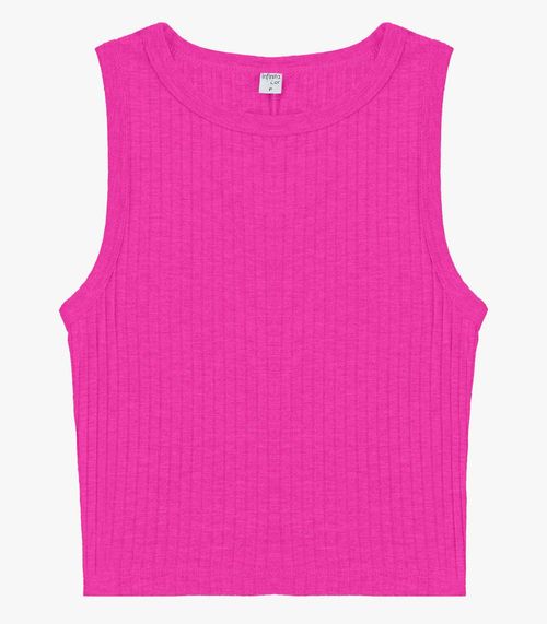 Regata Feminina Adulto Canelada Intinita Cor Rosa