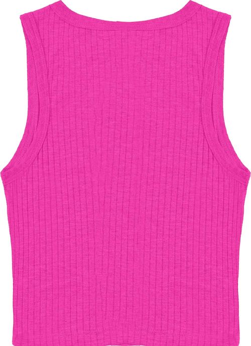 Regata Feminina Adulto Canelada Intinita Cor Rosa