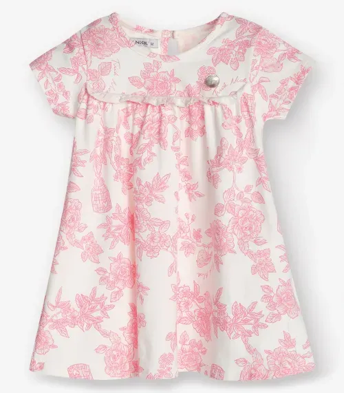 Vestido Cotton Leve Trick Nick Rosa