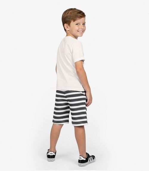 Conjunto Infantil Curto Verão Menino Select Bege