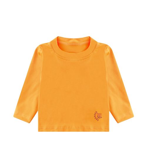 Blusa Térmica Proteção UV Praia Manga Longa Select Laranja