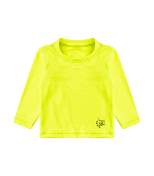 Blusa Térmica Proteção UV Praia Manga Longa Select Amarelo