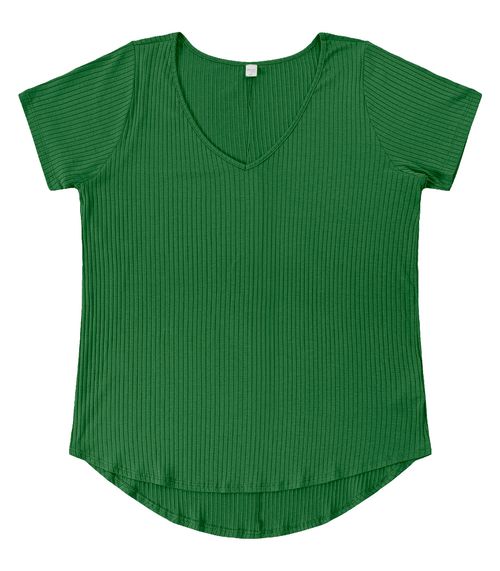 Blusa Feminina Plus Size da Infinita Cor Verde