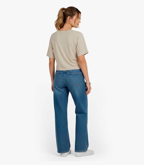 Blusa Feminina Lisa Infinita Cor Bege