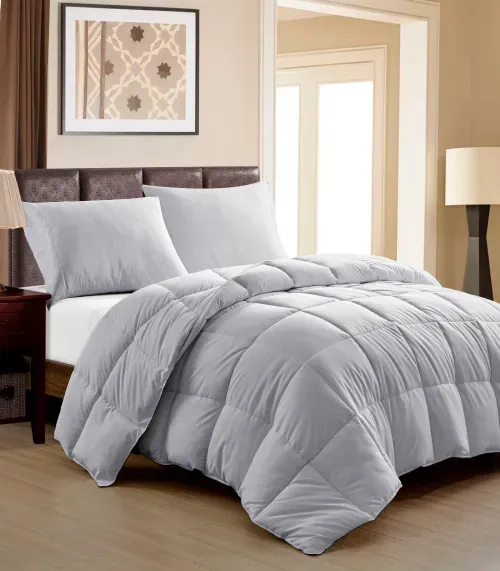 Edredom King Plumage Anti Pilling Rozac Cinza