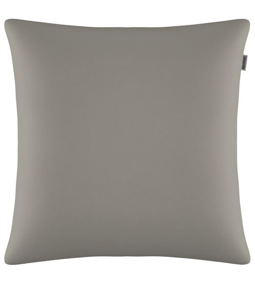 Capa De Almofada Couro Eco Adomes Cinza