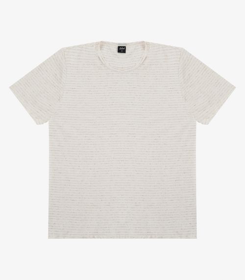 Camiseta Masculina Texturizada Select Bege