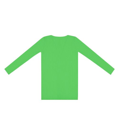 Cardigan Feminino Canelado Infinita Cor Verde