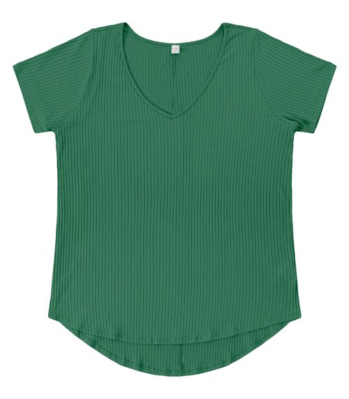 Blusa Feminina Plus Size da Infinita Cor Verde