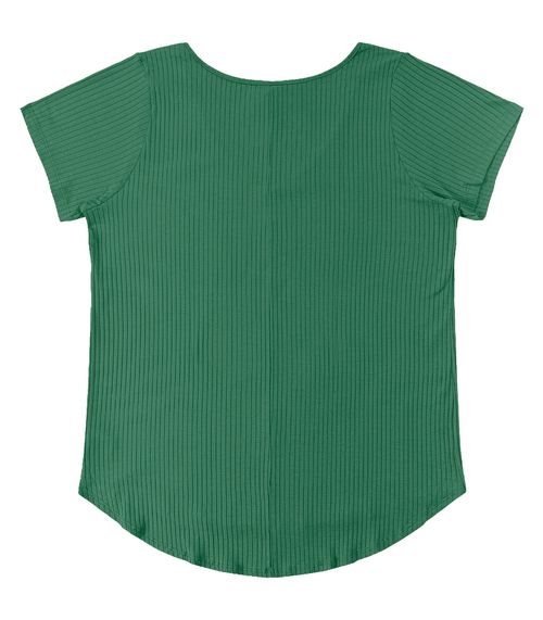Blusa Feminina Plus Size da Infinita Cor Verde