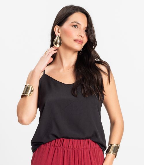 Regata Feminina Select Preto