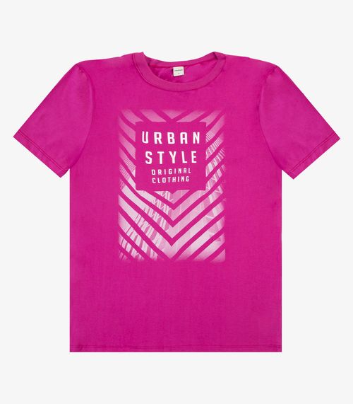 Kit Camiseta Adulto Masculino Meia Malha Rovitex Rosa