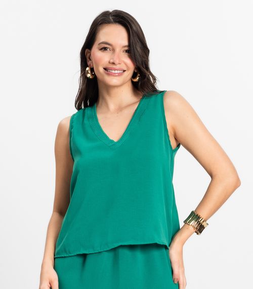 Regata Feminina Twill Cey Rovitex Verde