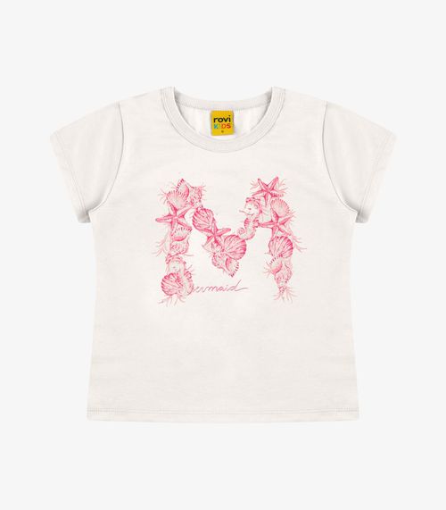 Blusa Feminina Meia Malha Rovi Kids Bege
