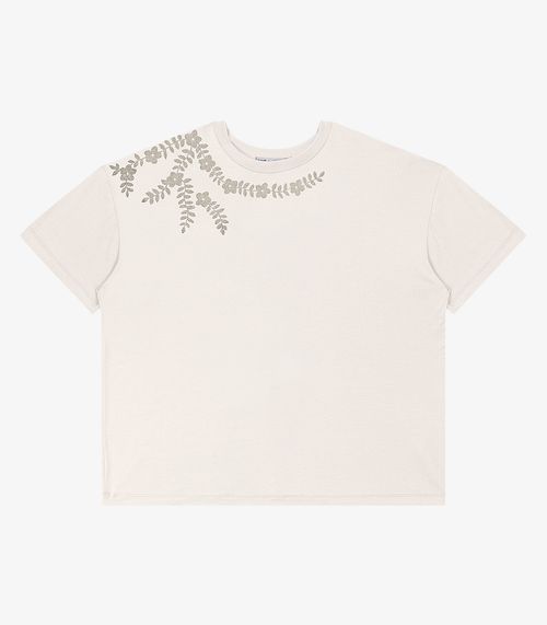 T- shirt Feminina Endless Bege