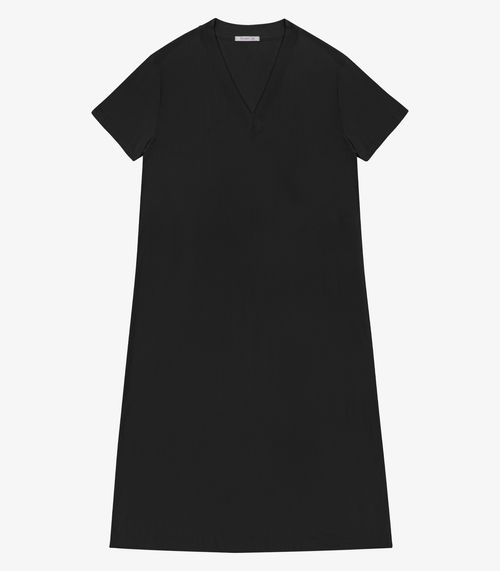 Vestido Super Midi Feminino Plus Size Secret Glam Preto