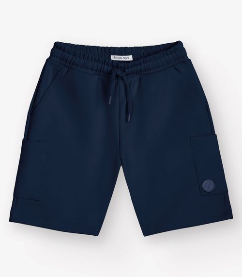 Bermuda Piquet Verona Menino Trick Nick Azul