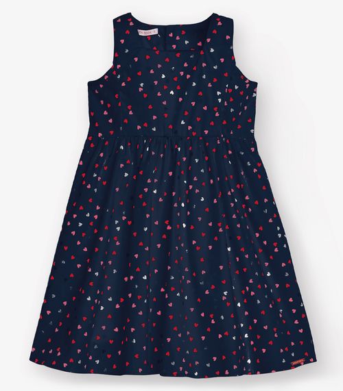 Vestido Popeline Trick Nick Azul