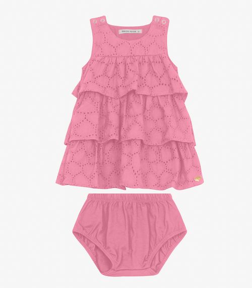 Vestido com Calcinha Trick Nick Rosa