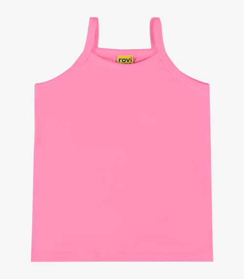 Regata De Alça Infantil Feminina Rovi Kids Rosa