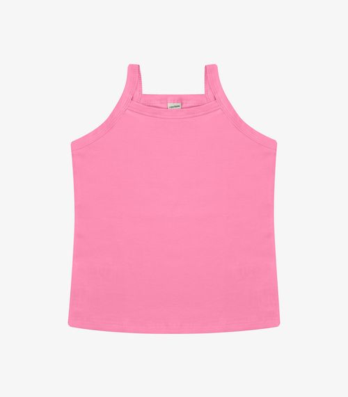 Regata De Alça Infantil Feminina Rovi Kids Rosa