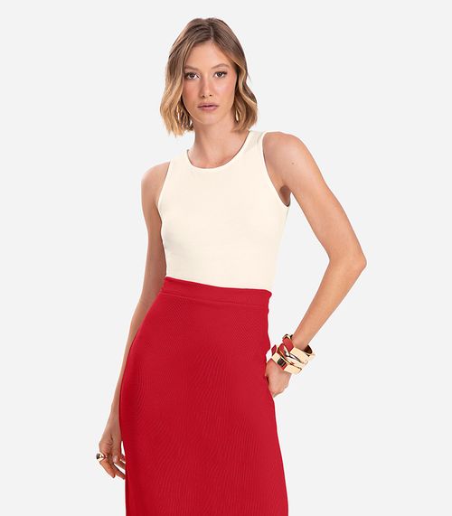 Regata De Viscotorcion Básica Feminina Endless Bege