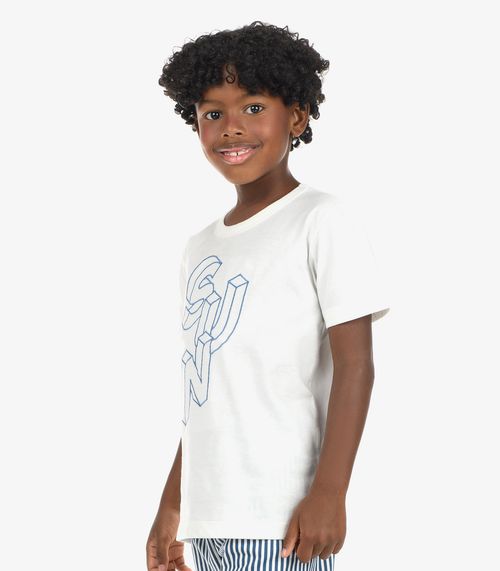 Conjunto Infantil Menino Rovitex Kids Bege