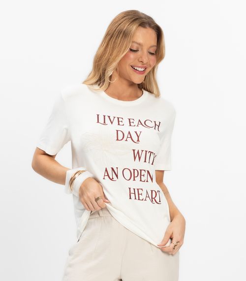 Blusa Feminina Viscotorcion Rovitex Bege