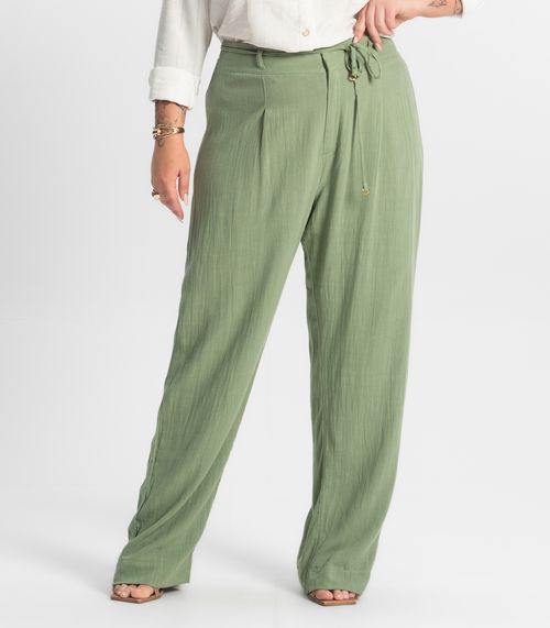 Calça Feminina Reta Secret Glam Verde