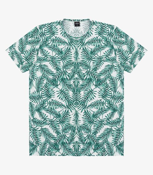 Camiseta Masculina Em Meia Malha Select Verde