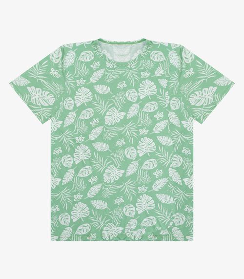 Camiseta Masculina Em Meia Malha Select Verde