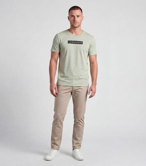 Camiseta Masculina Em Meia Malha Select Verde
