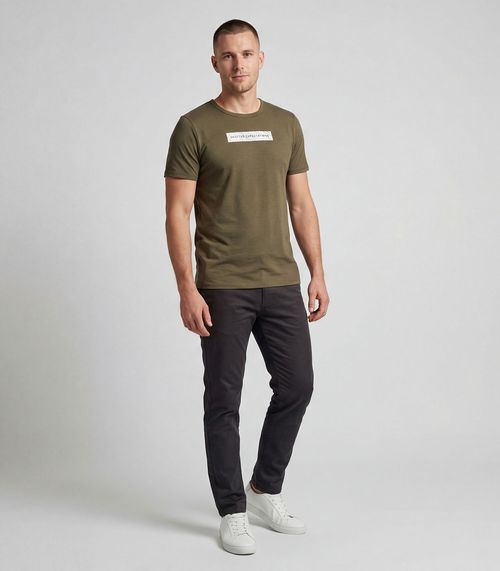 Camiseta Masculina Em Meia Malha Select Verde