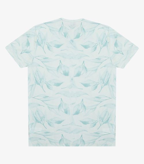 Camiseta Masculina Em Meia Malha Select Azul