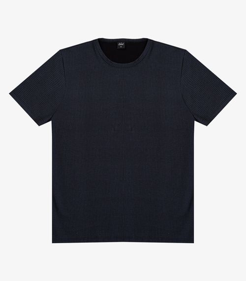 Camiseta Masculina Em Meia Malha Select Preto