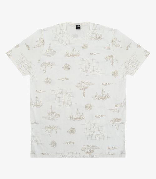 Camiseta Masculina Em Meia Malha Select Cinza