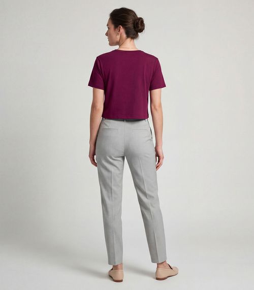 Blusa Feminina em Molecotton Viscose Infinita Cor Vermelho