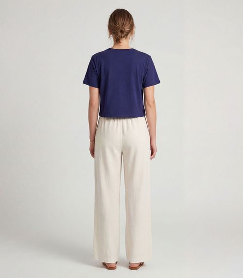 Blusa Feminina em Molecotton Viscose Infinita Cor Azul